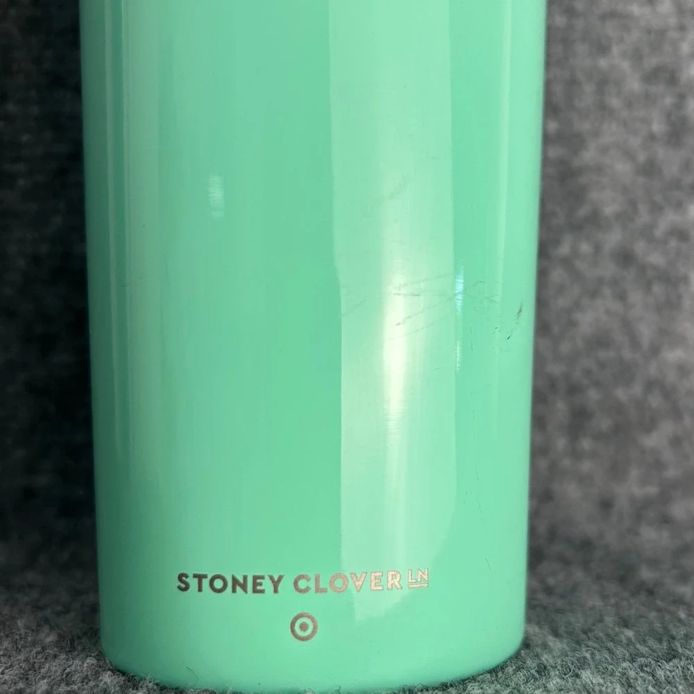 Stoney Clover Lane x Target Mint Green Smiley Face Stainless Steel Tumbler Cup